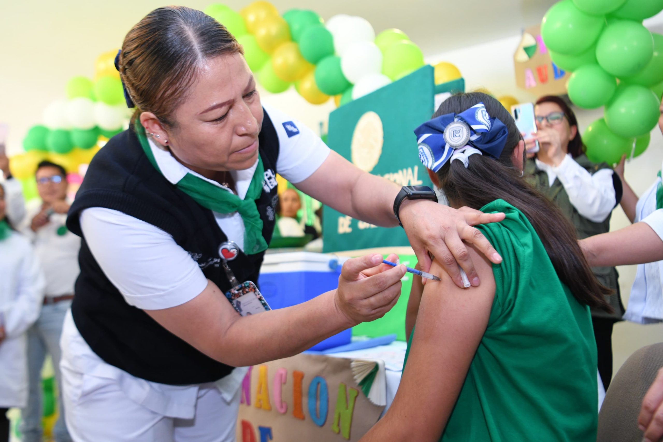 Inician Salud e IMSS-Bienestar jornada de vacunación contra el VPH