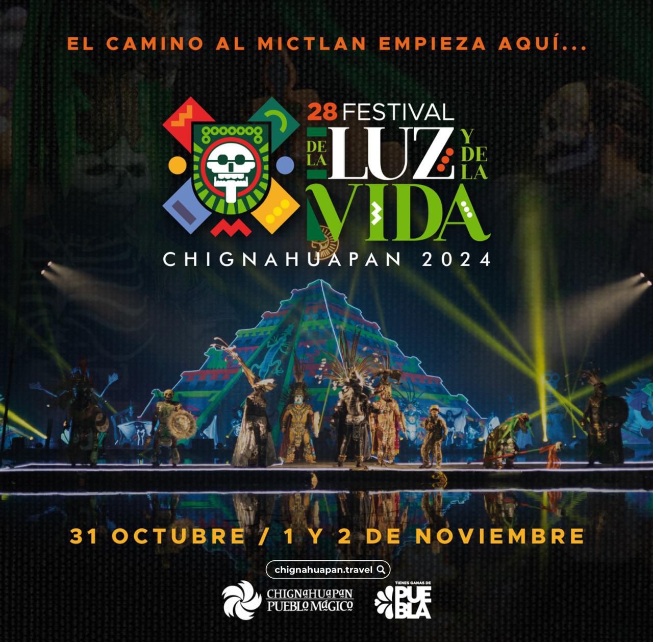 Anuncian edición 2024 del Festival de la Luz y de la Vida en Chignahuapan