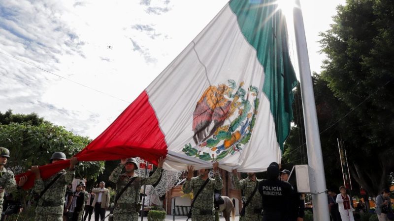 Conmemoran en San Andrés Cholula gesta heroica de los Niños Héroes de Chapultepec