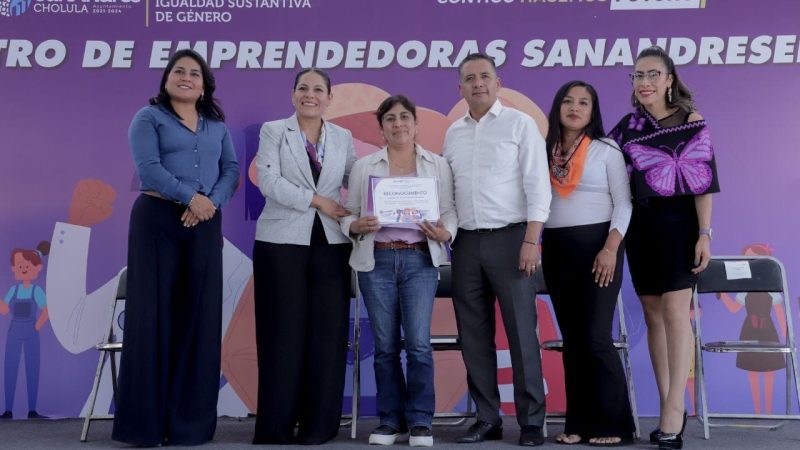 Realizan encuentro para emprendedoras en San Andrés Cholula