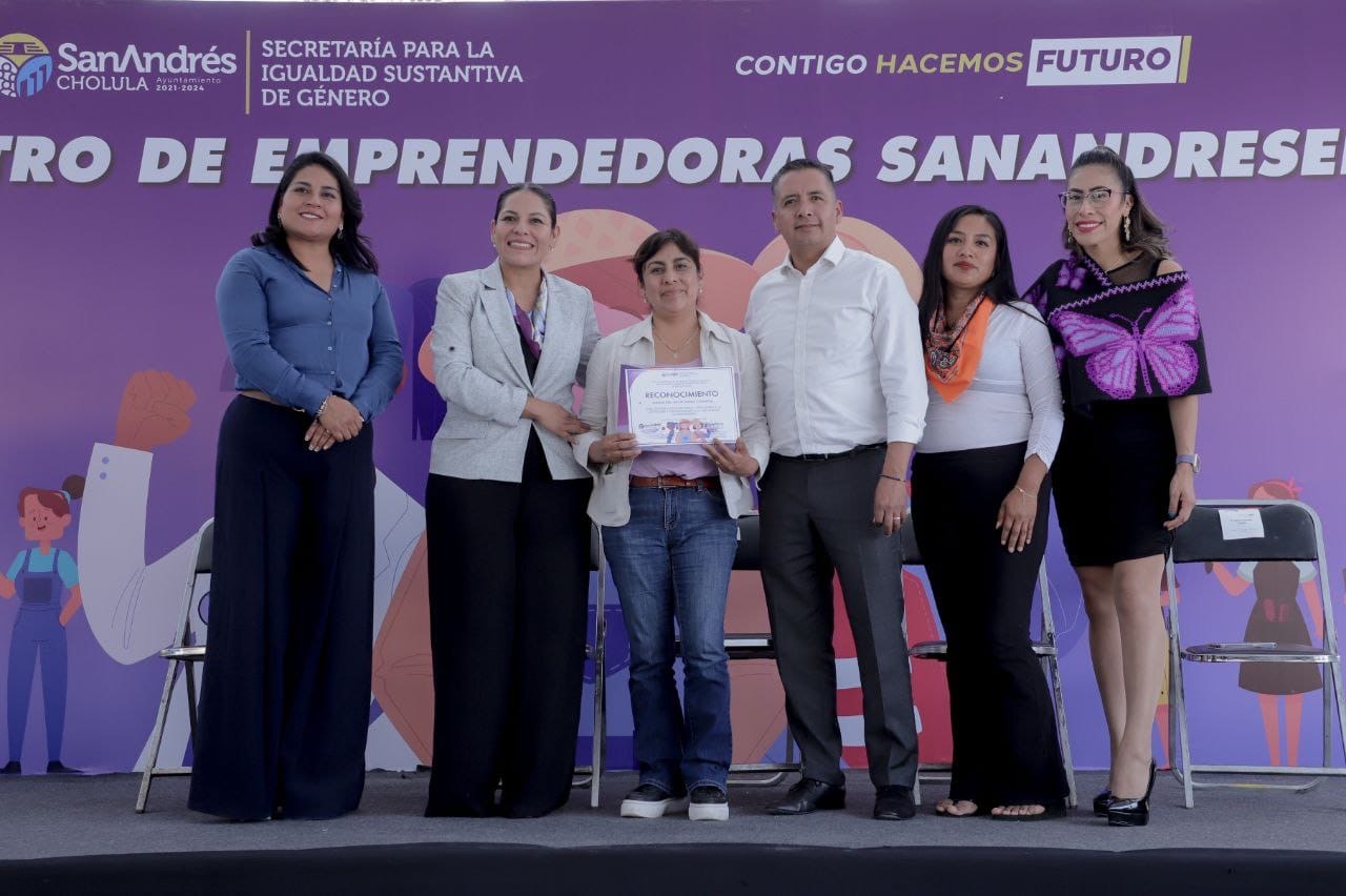 Realizan encuentro para emprendedoras en San Andrés Cholula