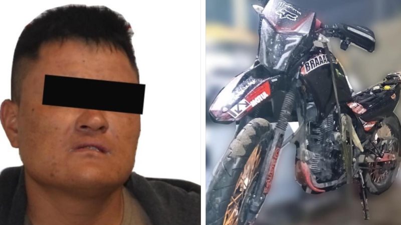 Detienen al líder de “Los Reales” por robo de motocicleta