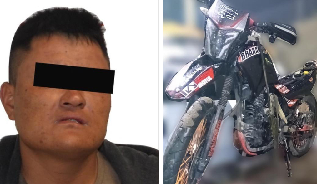 Detienen al líder de “Los Reales” por robo de motocicleta