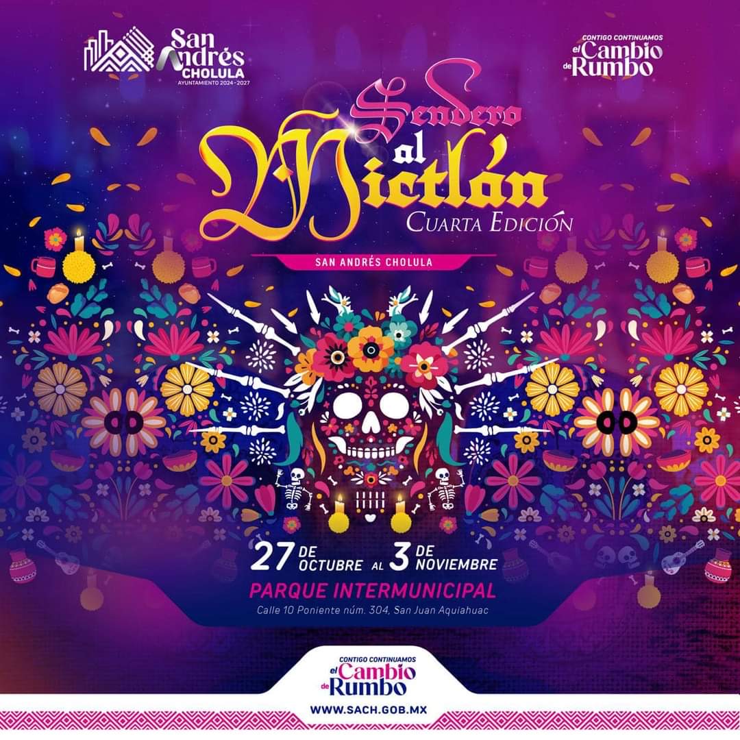 Presenta Lupita Cuautle la cuarta edición del Festival Sendero al Mictlán