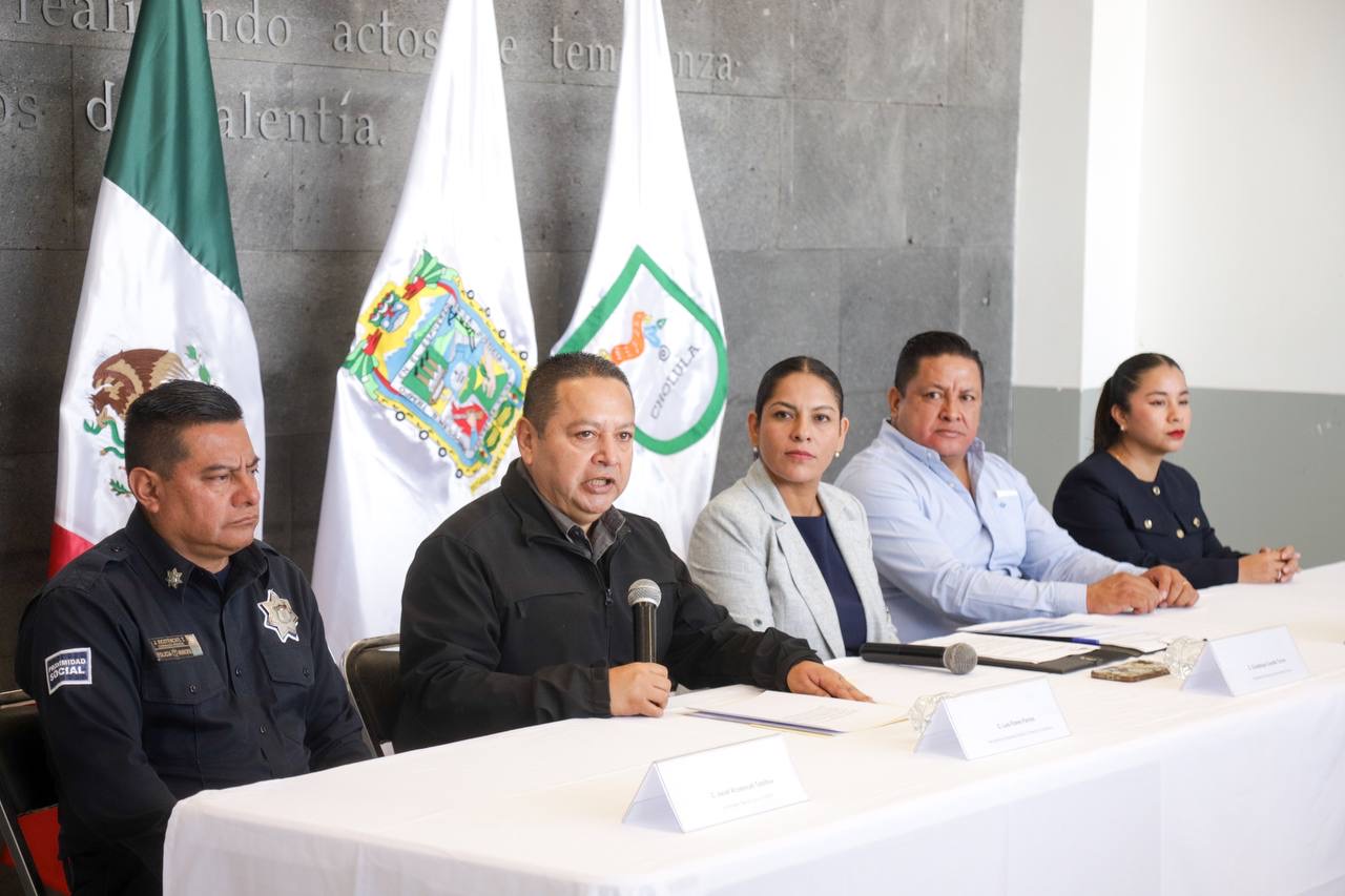 Presentan estrategia “Contigo Construimos Seguridad” en San Andrés Cholula