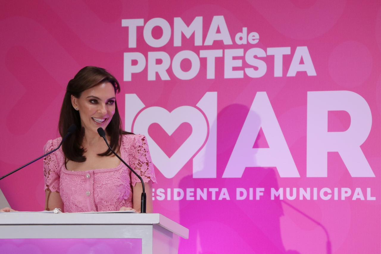 Rinde protesta MariElise Budib como Presidenta Honoraria del DIF Puebla Capital