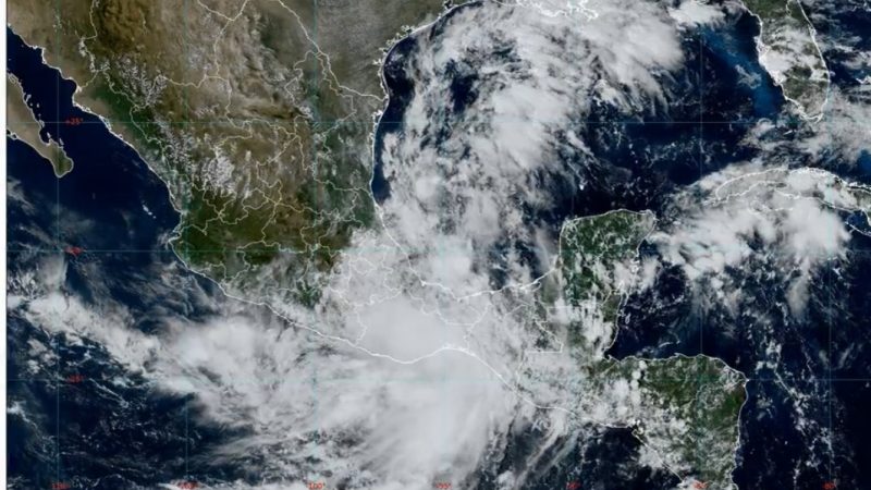 Genera “Once-E” fuertes lluvias en Puebla