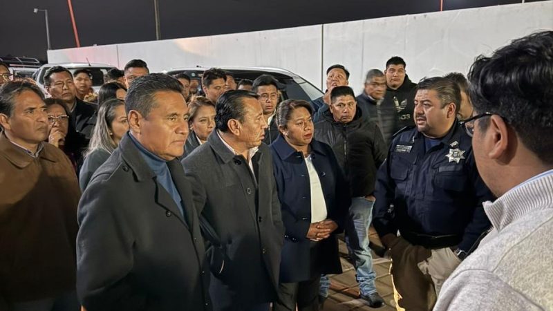 Encabeza Armando Aguirre cambio de mando de seguridad en Coronango