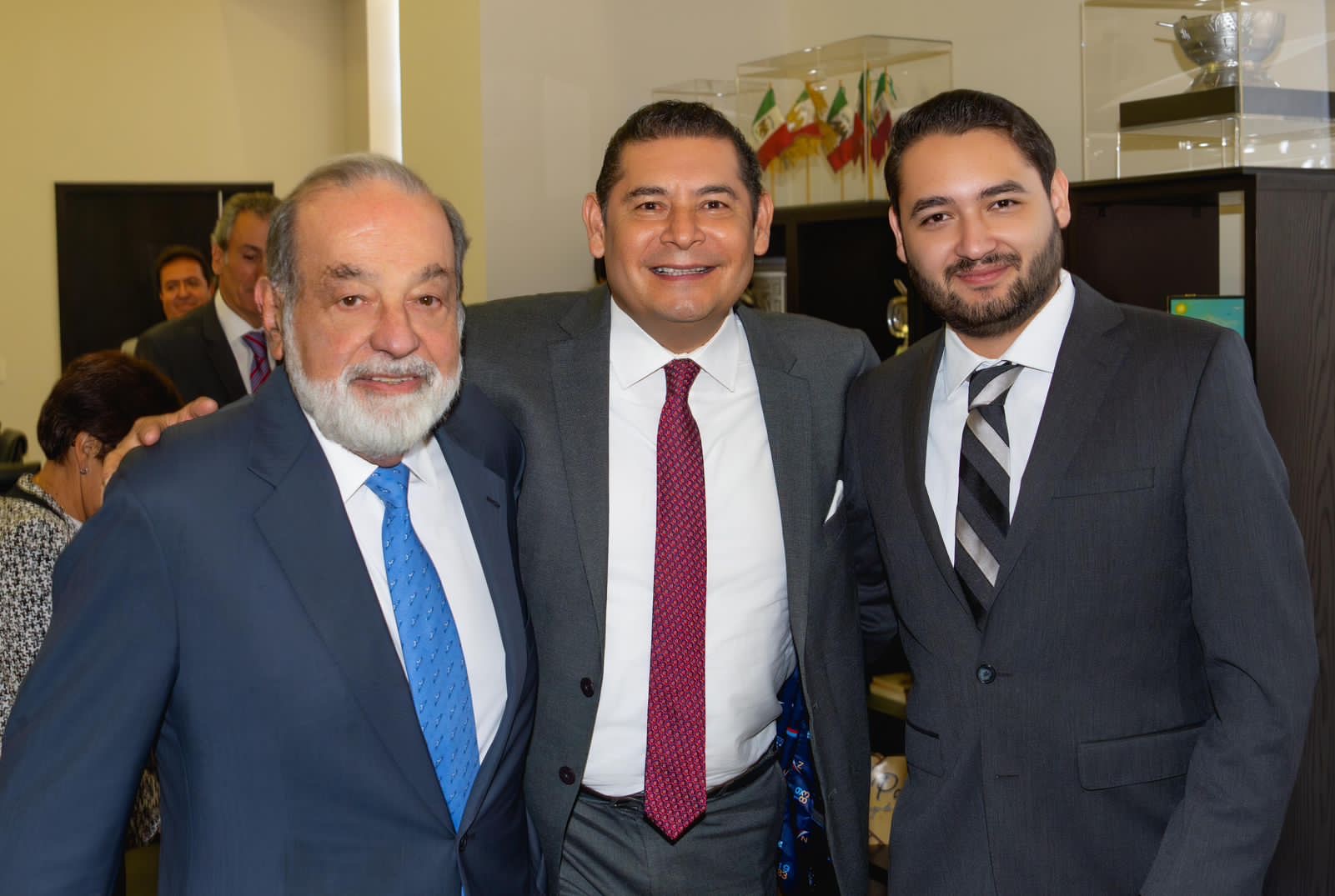 En alianza con Carlos Slim, Puebla traza plan de inversión y tecnología: Armenta