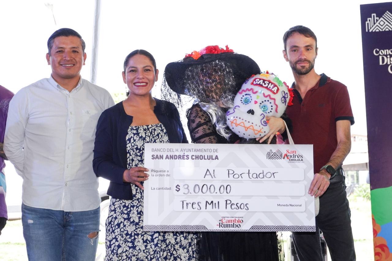 Concluye “Festival “Sendero al Mictlán” en San Andrés Cholula