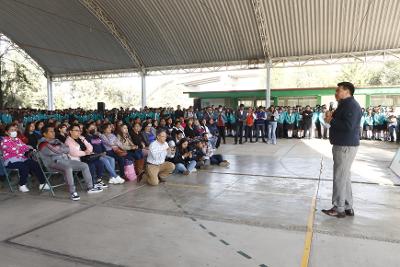 Beneficia a 677 alumnos rehabilitación del Colegio de Bachilleres en la “Rivera Anaya”