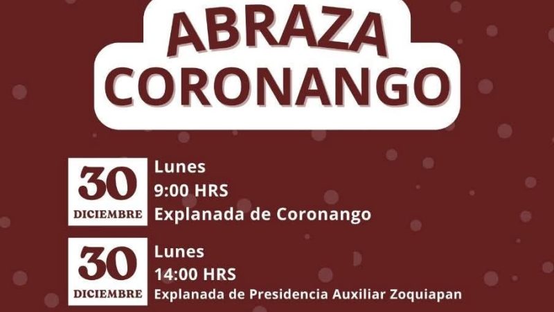 Inicia entrega del programa “Abraza Coronango” en el municipio