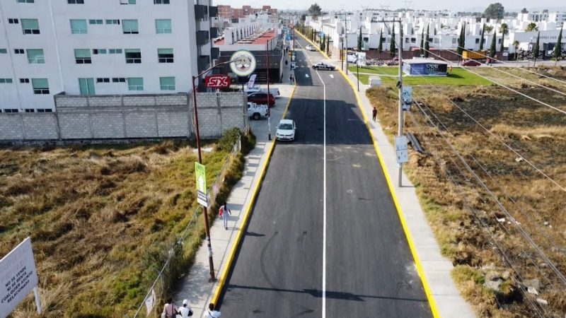 Rehabilita Ayuntamiento de Coronango vialidad clave en Misiones de San Francisco