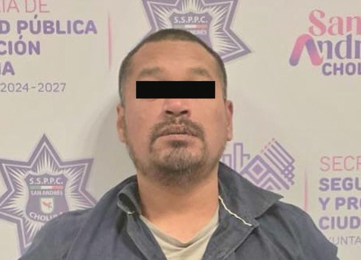 Detiene Policía de San Andrés Cholula a hombre por violencia familiar