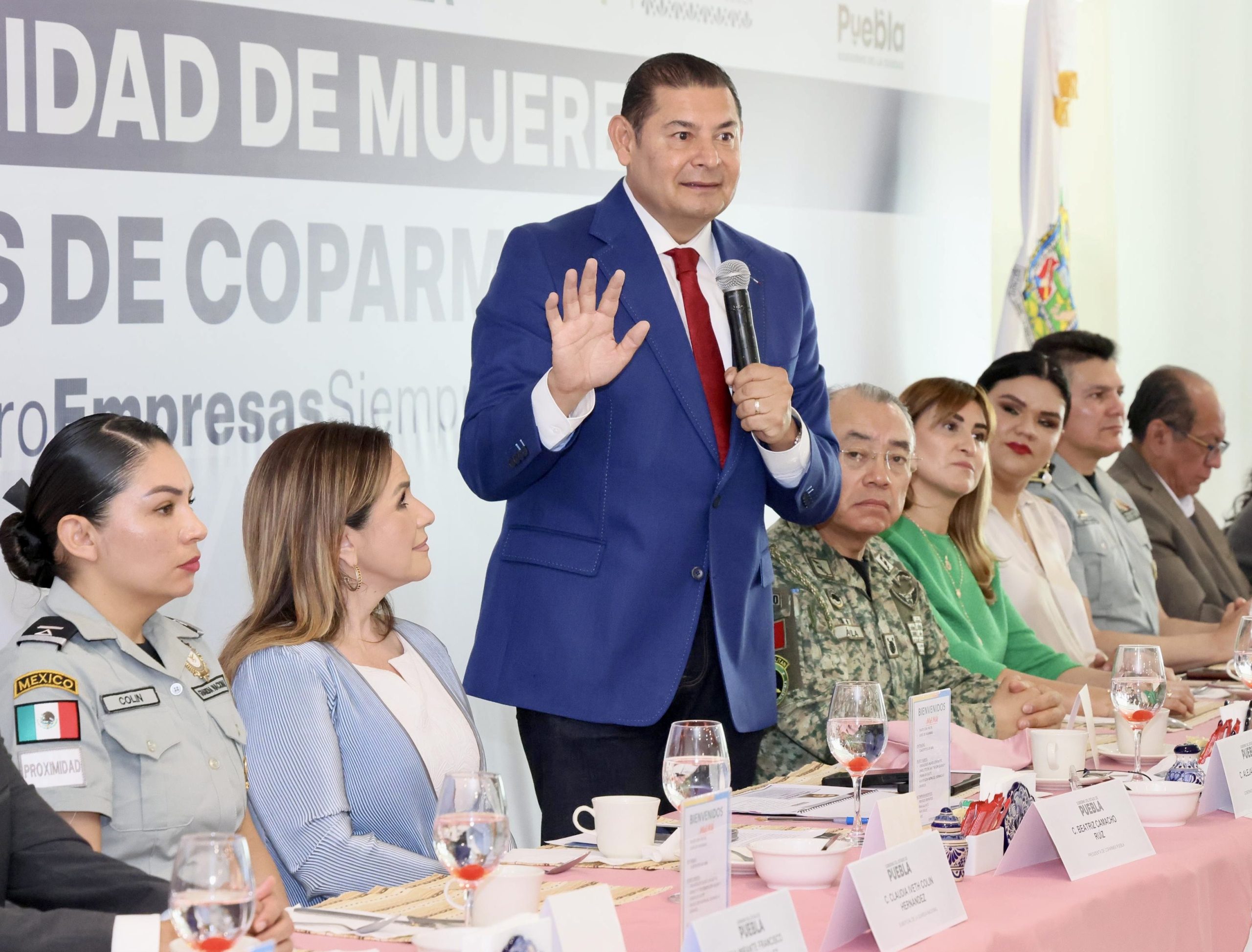 Refuerza Gobierno de Puebla estrategia de seguridad con mujeres empresarias