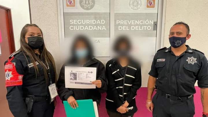 Localizan autoridades de San Pedro Cholula a menor extravíada en el Estado de México