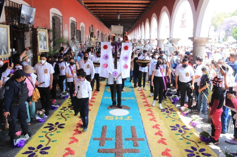 Deja buenos números Semana Santa en San Pedro Cholula