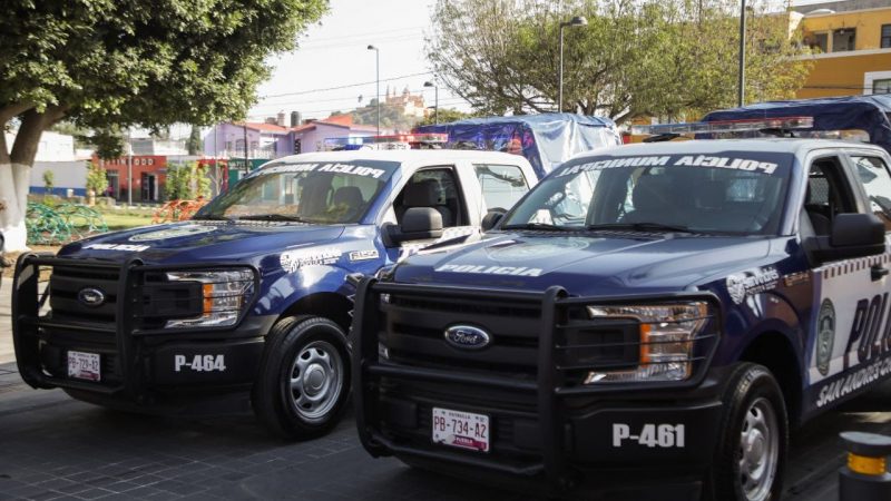 Suman siete nuevas patrullas en San Andrés Cholula
