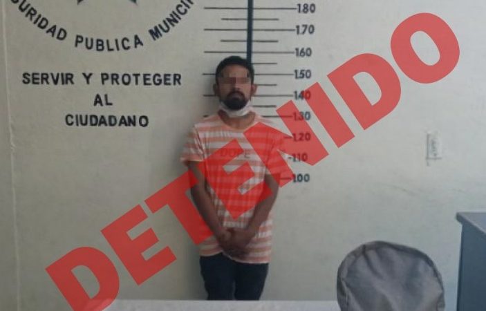 Detenido en el centro de San Pedro Cholula por consumo de estupefacientes