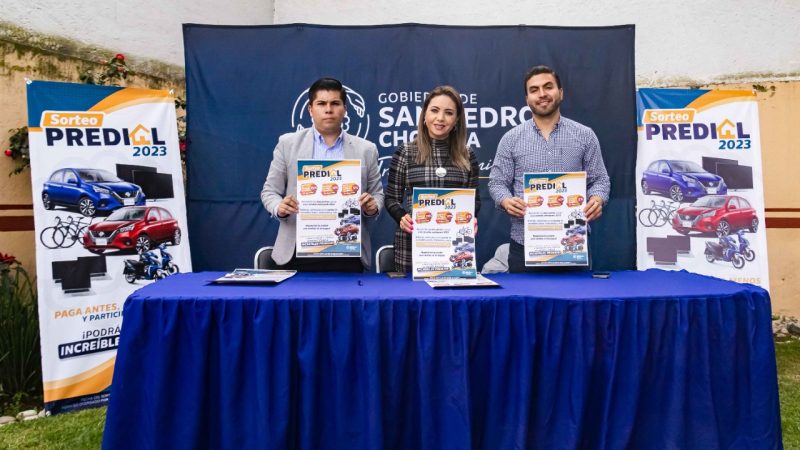 Ofrece ayuntamiento de San Pedro Cholula descuentos en el pago del Predial 2023
