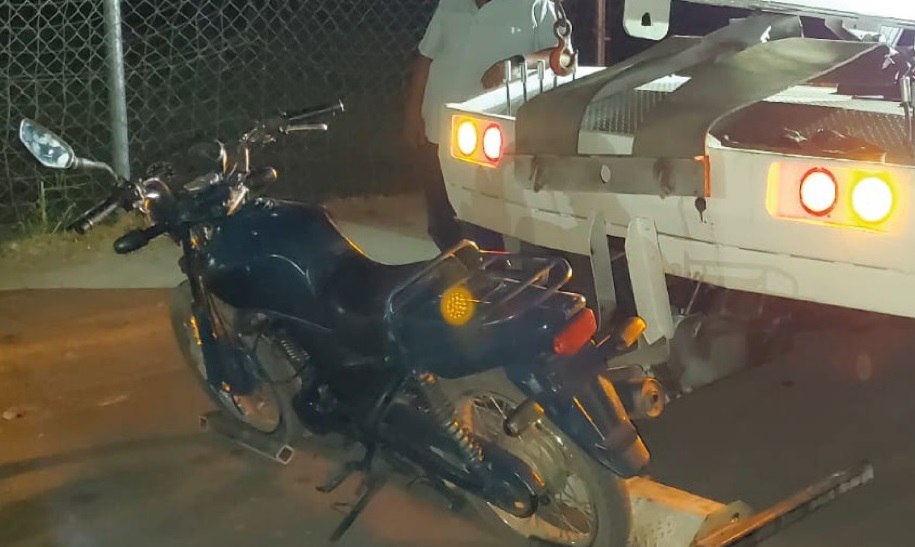 Recuperan motocicleta robada en junta auxiliar de San Pedro Cholula