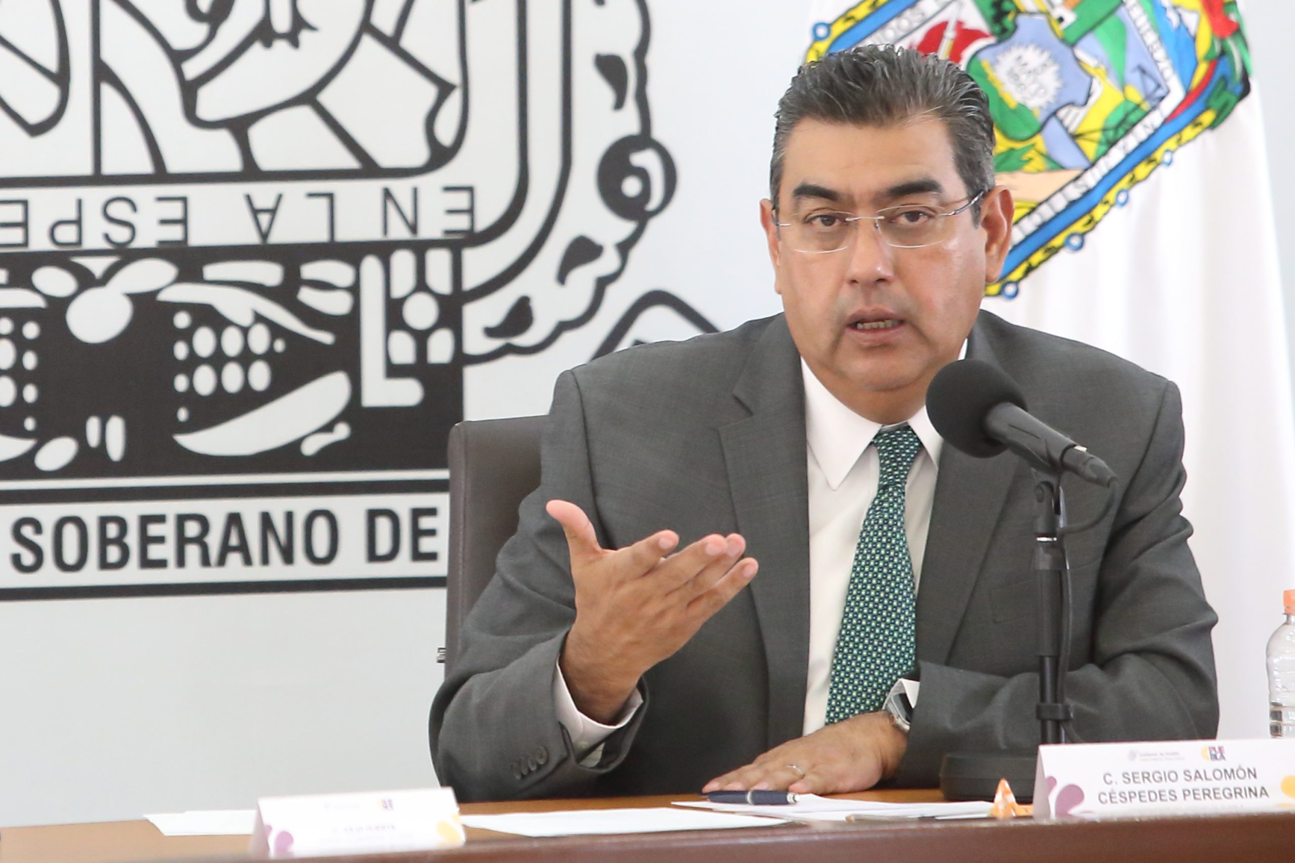 Ofrece Puebla futuro a empresas: Sergio Salomón Céspedes