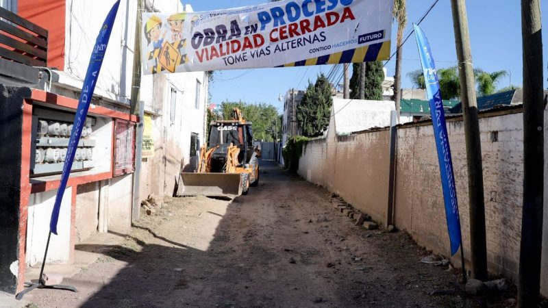 Inicia San Andrés Cholula rehabilitación de calles en Concepción La Cruz