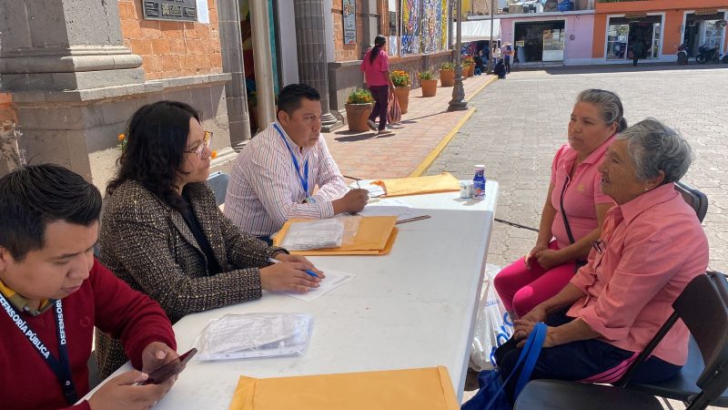 Ofrece Poder Judicial asesorías gratuitas en Chignahuapan