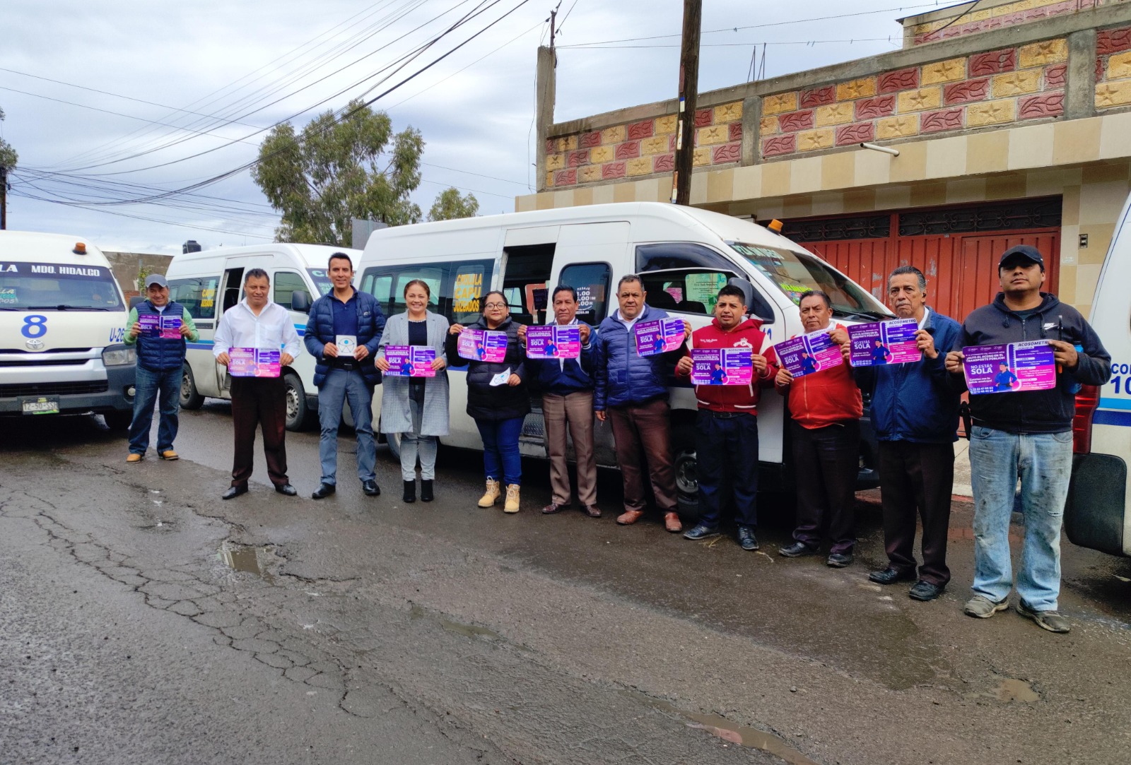 Promueve Cholula campaña contra el acoso en el transporte público