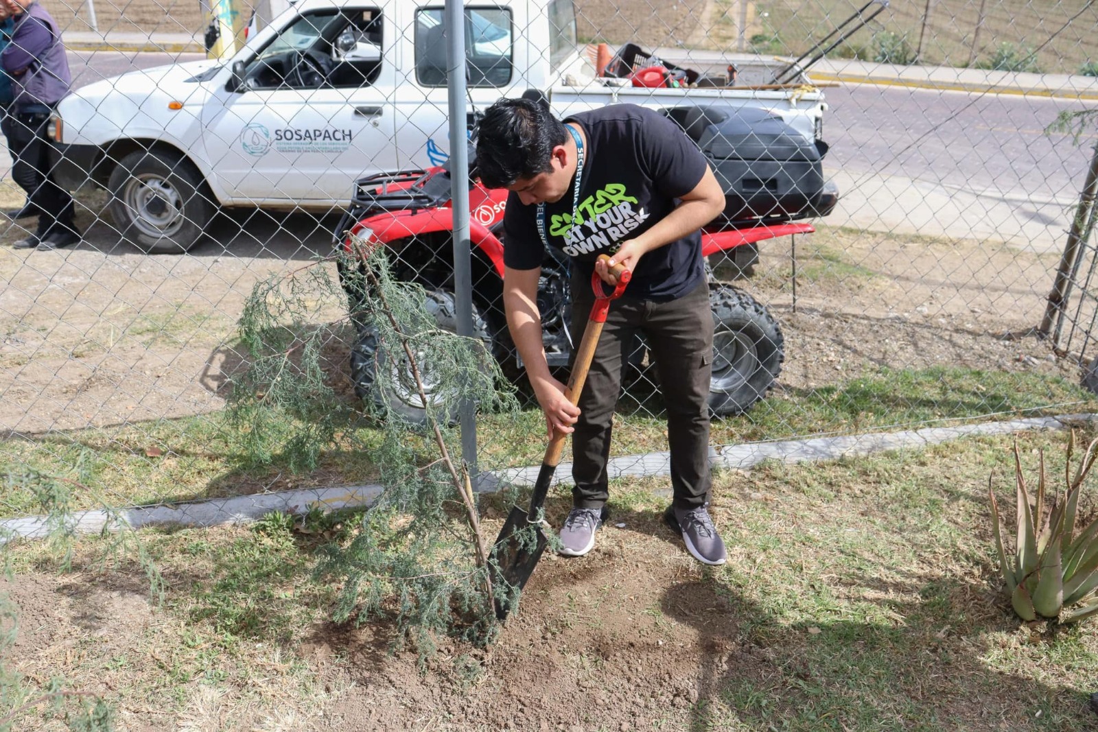 Promueve Ayuntamiento de Cholula espacios verdes