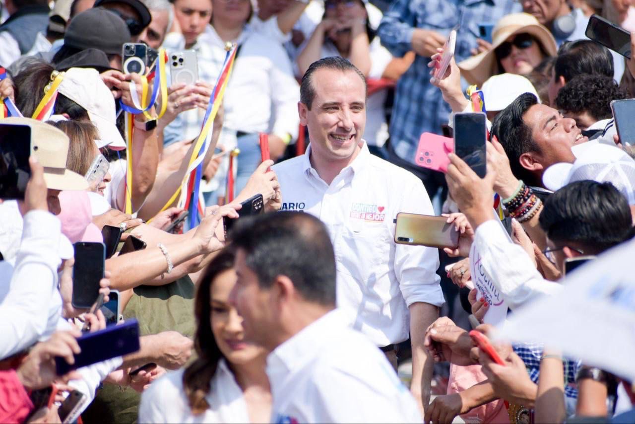 Más de 20 mil personas asisten al inicio de campaña de Mario Riestra