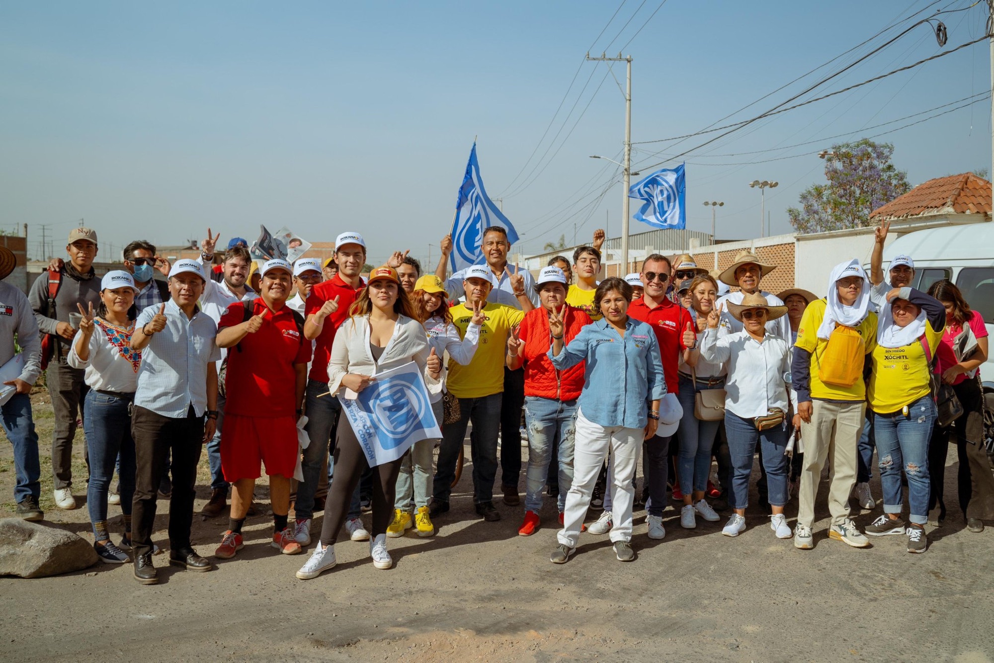 Presenta Roxana Luna su proyecto de gobierno en Tepontla