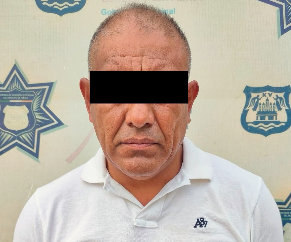 Policía Municipal de Puebla detuvo a integrante de “Los Perros”