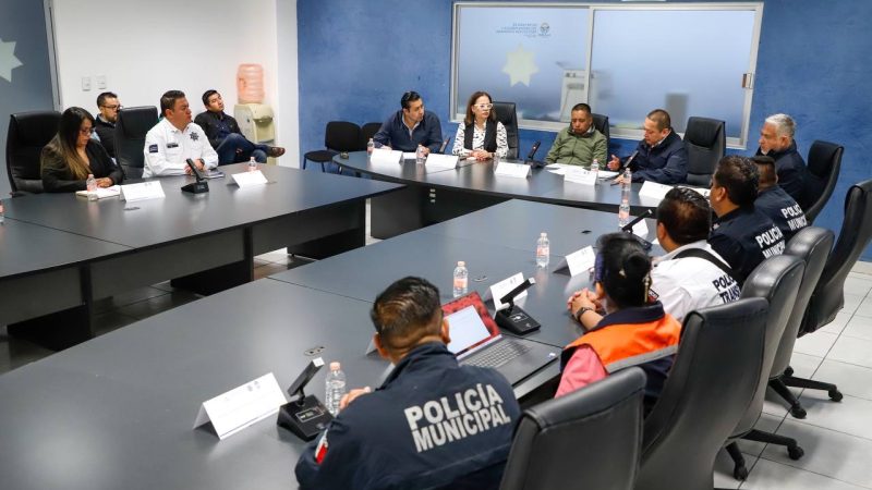 Realizan Mesa de Seguridad y Justicia en San Andrés Cholula
