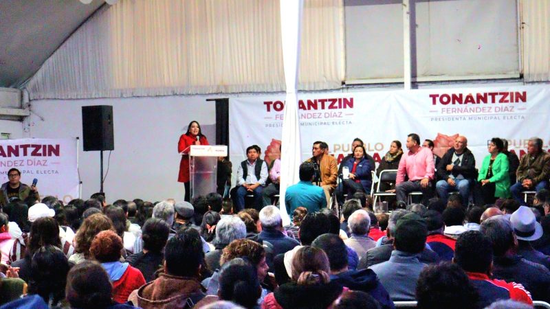 Recaban más de 5 mil propuestas ciudadanas en foros de Tonantzin Fernández