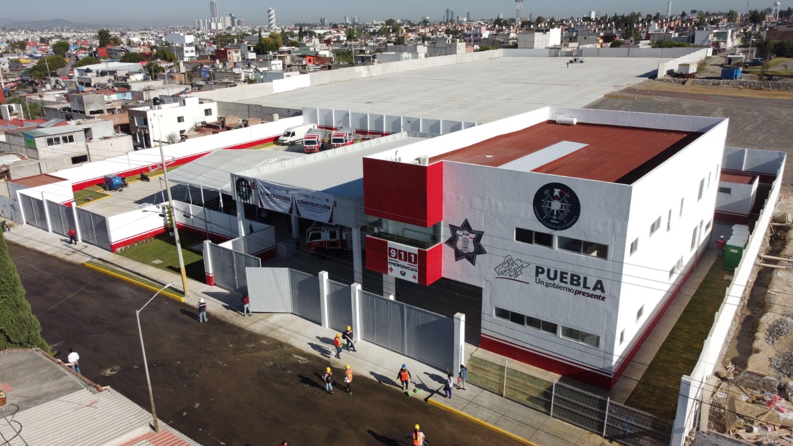 Inauguran estación de Bomberos al sur de la capital poblana