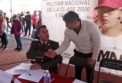 El Servicio Militar, base para un mejor futuro: Omar Muñoz