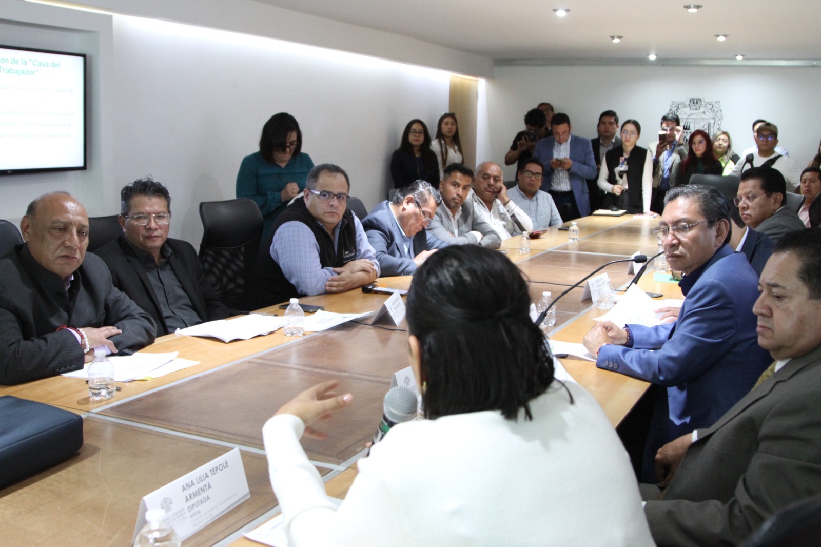 Comparecen titulares de SOAPAP y Agua de Puebla en el Congreso del Estado