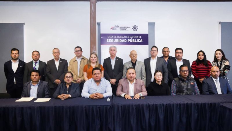 Coordina San Andrés Cholula esfuerzos de seguridad con universidades del municipio