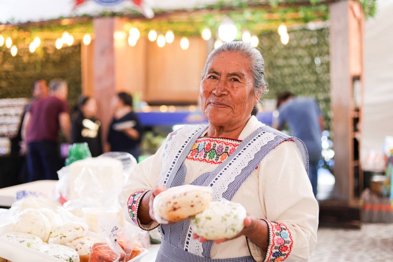 Festival gastronómico y cultural en la Feria del Queso de San Andrés Cholula