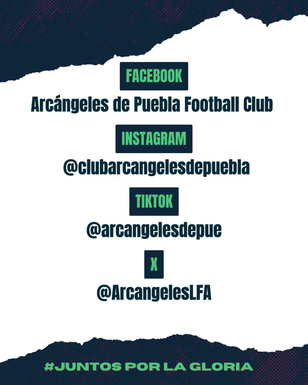 Arcángeles de Puebla renuevan sus redes sociales y alertan sobre cuentas falsas