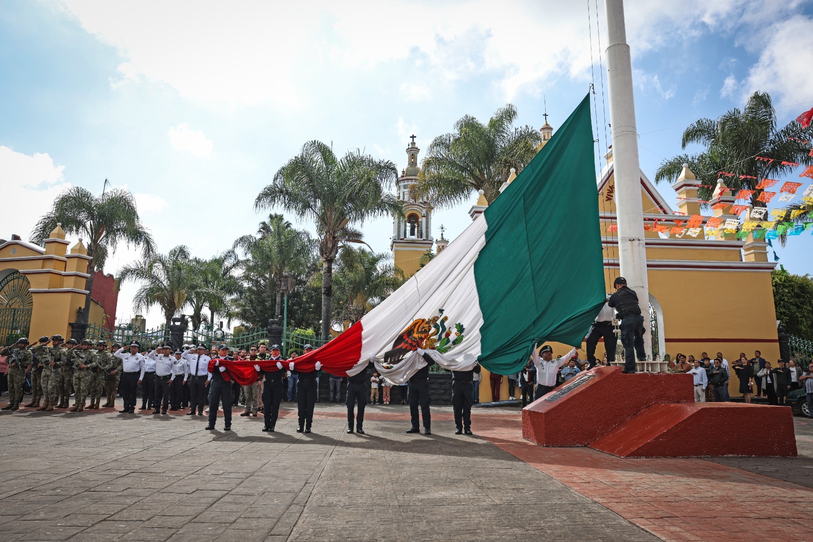Honran en Cuautlancingo Gesta Heroica de los Niños Héroes de Chapultepec