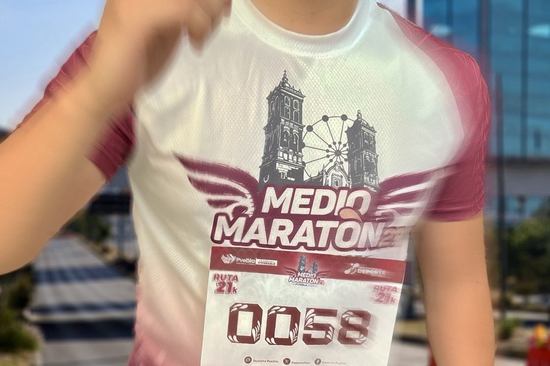 Preparan entrega de kits para el Medio Maratón 21K Puebla 2025