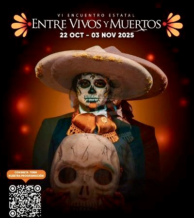 Iniciará en Puebla sexto Encuentro Estatal “Entre Vivos y Muertos”