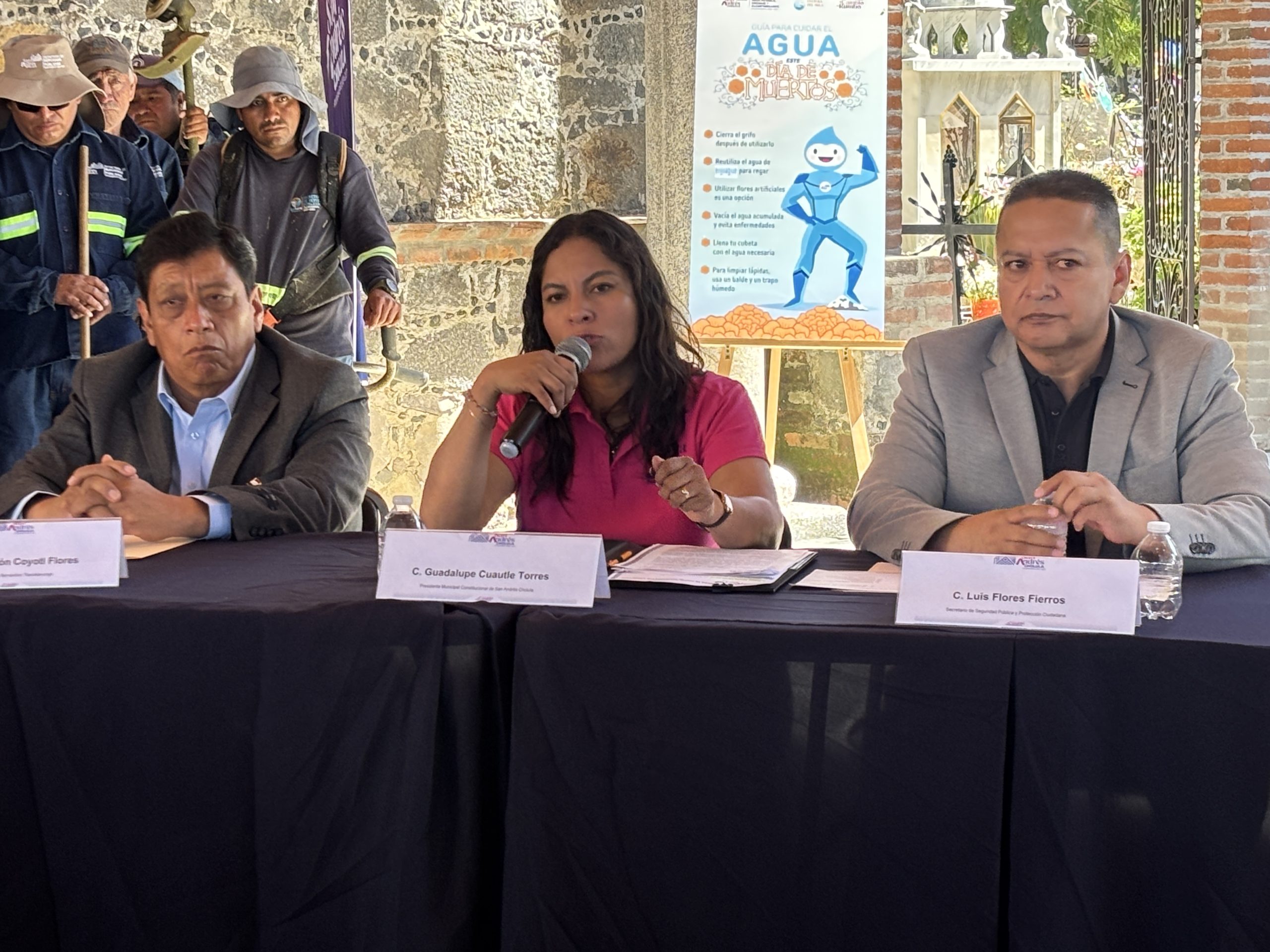 Prepara gobierno de San Andrés Cholula operativo de “Día de Muertos”