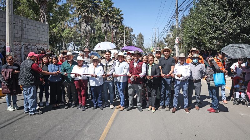 Moderniza Ayuntamiento de Cuautlancingo infraestructura vial en Sanctórum