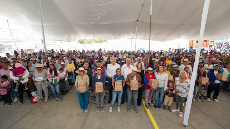 Lleva Ayuntamiento de Puebla programa alimentario a Santo Tomás Chautla