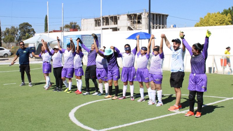 Recibirá Puebla cuadrangular femenil de fútbol para ciegas con Topos FC