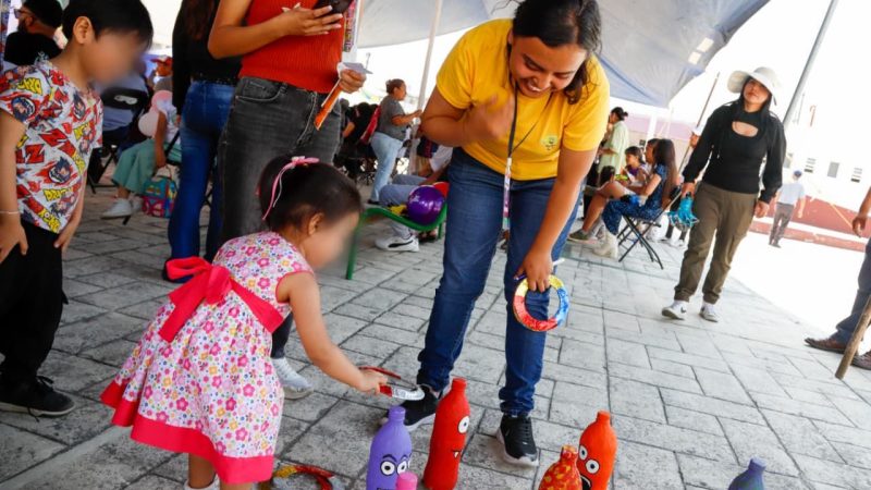 Promueve DIF Puebla Capital derechos de la niñez y cuidado ambiental en La Libertad