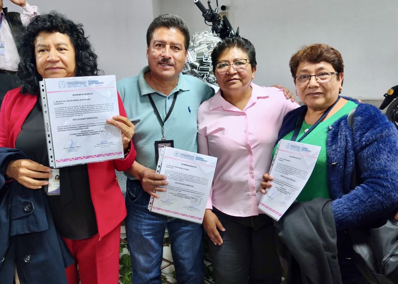 Convoca dirigencia de burócratas del Estado de Puebla a reforzar participación y unidad de trabajadores